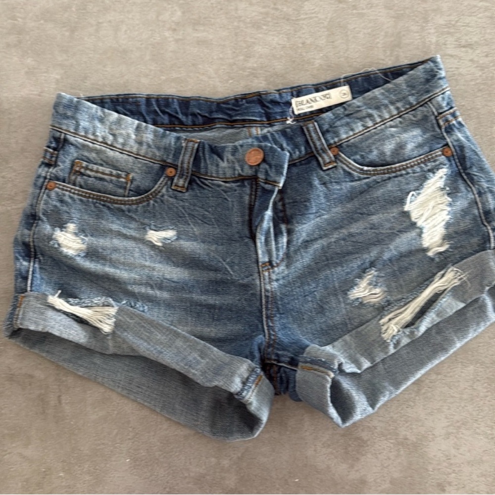 BlankNYC Distressed Jean Shorts | Size 26